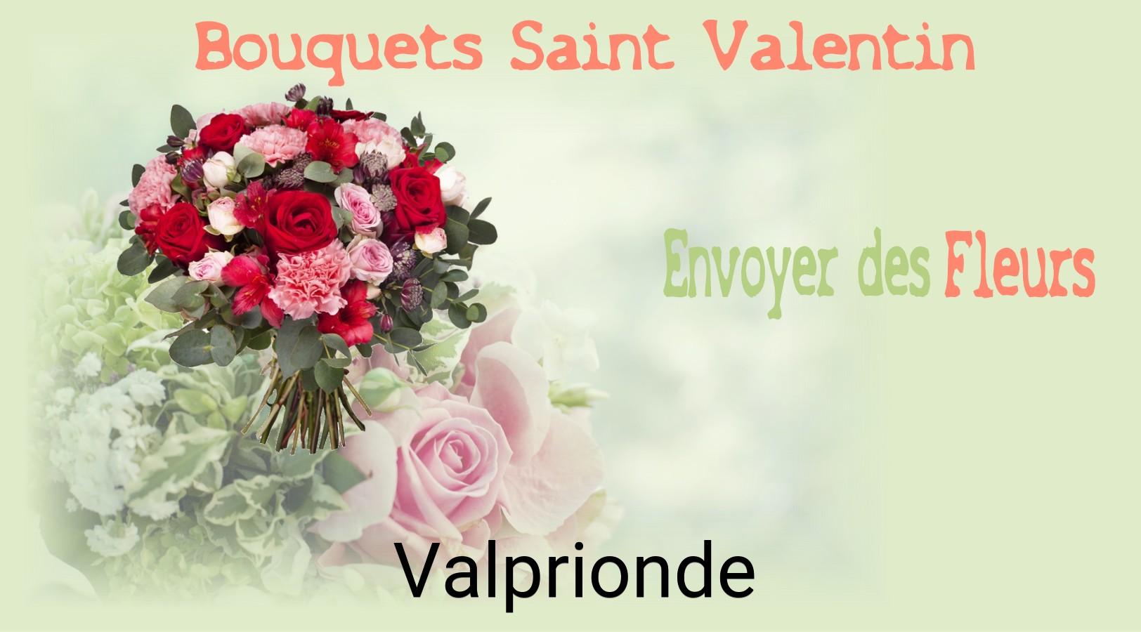 Roses de Saint-Valentin livrées à Valprionde